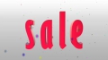 SALE animation 3D with starlight looping cascade 07 footage