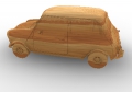 wooden toys famous mini cooper b